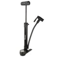 thumbnail image 1 of Bomba de aire para bicicleta de 120PSI con manómetro, inflador de neumáticos para bicicleta de carretera MTB, 1 of 9