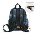thumbnail image 5 of FORMRS School Backpack with Front Zippered Pocket 12" Student Travel Daypack, Watercolor Galaxy, 5 of 6