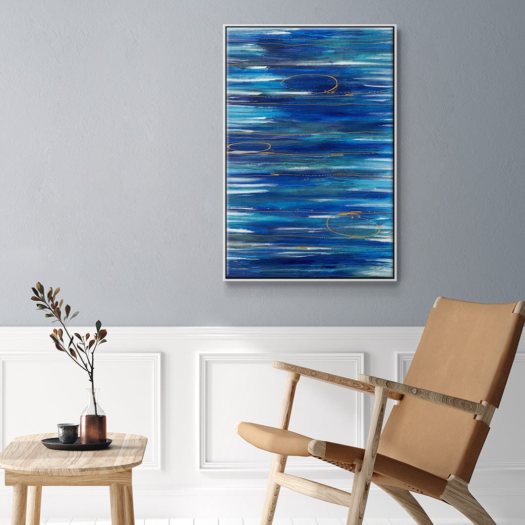 Waterworld Framed Premium Gallery Wrapped Canvas - Ready to Hang