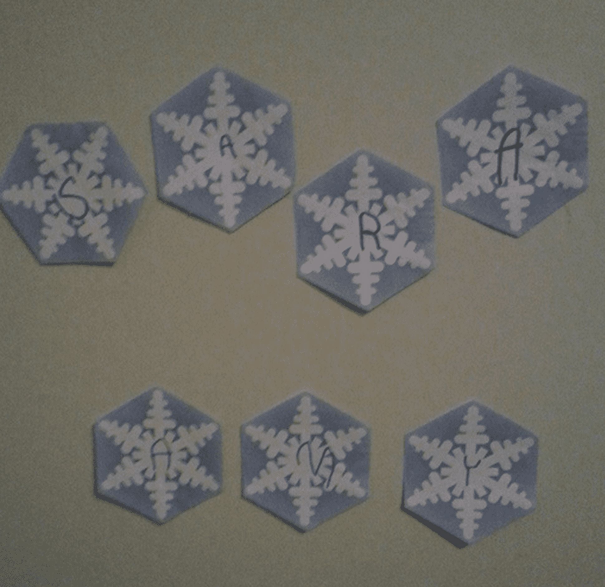 SHAPES ETC. Large Notepad Set - Winter