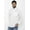 White, variant on Mens Slim Fit Three Button Slub Kurta Shirt