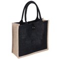 thumbnail image 3 of Bolso de mano de yute de gran capacidad a la moda, bolso de hombro ecológico para almacenamiento de viaje para mujer NikouMX Muebles, 3 of 8