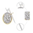 thumbnail image 3 of (Two colors) St. Michael the Archangel Pendant (Necklace), 3 of 8