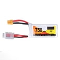 thumbnail image 2 of Batería Lipo 3S 1P 95C 750mAh 11,1V Li Poly RC con conector XT30 para cuadricóptero de carreras H210, 2 of 15