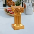 thumbnail image 4 of Candelabro Perfecl Miniatura Pilar Romano Estatua Pedestal Dorado, 4 of 7