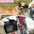 thumbnail image 2 of Dog Muzzle with Nylon, Breathable Dog Mouth Cover Prevent Biting for Small Medium Dogs, Grooming, Barking Chewing Prevention, 2 of 7
