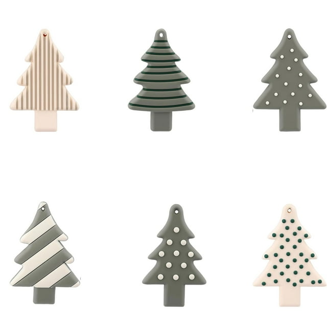 Christmas Tree Decorations 3.93X3.14X0.78In Holiday Scene Props