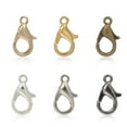 thumbnail image 3 of QUTETN 100 Pcs Pinces à Homard en Acier Inoxydable pour Fabrication de Bijoux, 3 of 4
