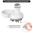 thumbnail image 1 of Handheld Electric Scalp Massager Kneading Shiatsu Head Massager with 4 Massage Heads Portable Head Scratcher Massager, 1 of 9