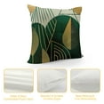 thumbnail image 4 of Chilfamy Boho Pillow Covers, Green Gold Farmhouse Decorations Throw Pillow Covers Boho Leaves Tropical Outdoor Decorative  Cushion Case for Couch Sofa Home White, 4 of 5