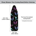 thumbnail image 5 of Kuiaobaty Bat Spider Web Print Ironing Board Cover with Elastic Hem & Hook and Loop Closure Breathable Soft Polyester Spandex Iron Board Cover Halloween Home Decor, 5 of 5
