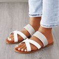 thumbnail image 2 of B91xZ Sandals for Women Recovery Slide Sandals Shower Slides Shoes,White 6.5, 2 of 5