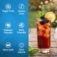 thumbnail image 4 of Syruvia Blackberry Tea Sugar Free Cocktails Syrup 25.4 Fl Oz With Pump, 4 of 7