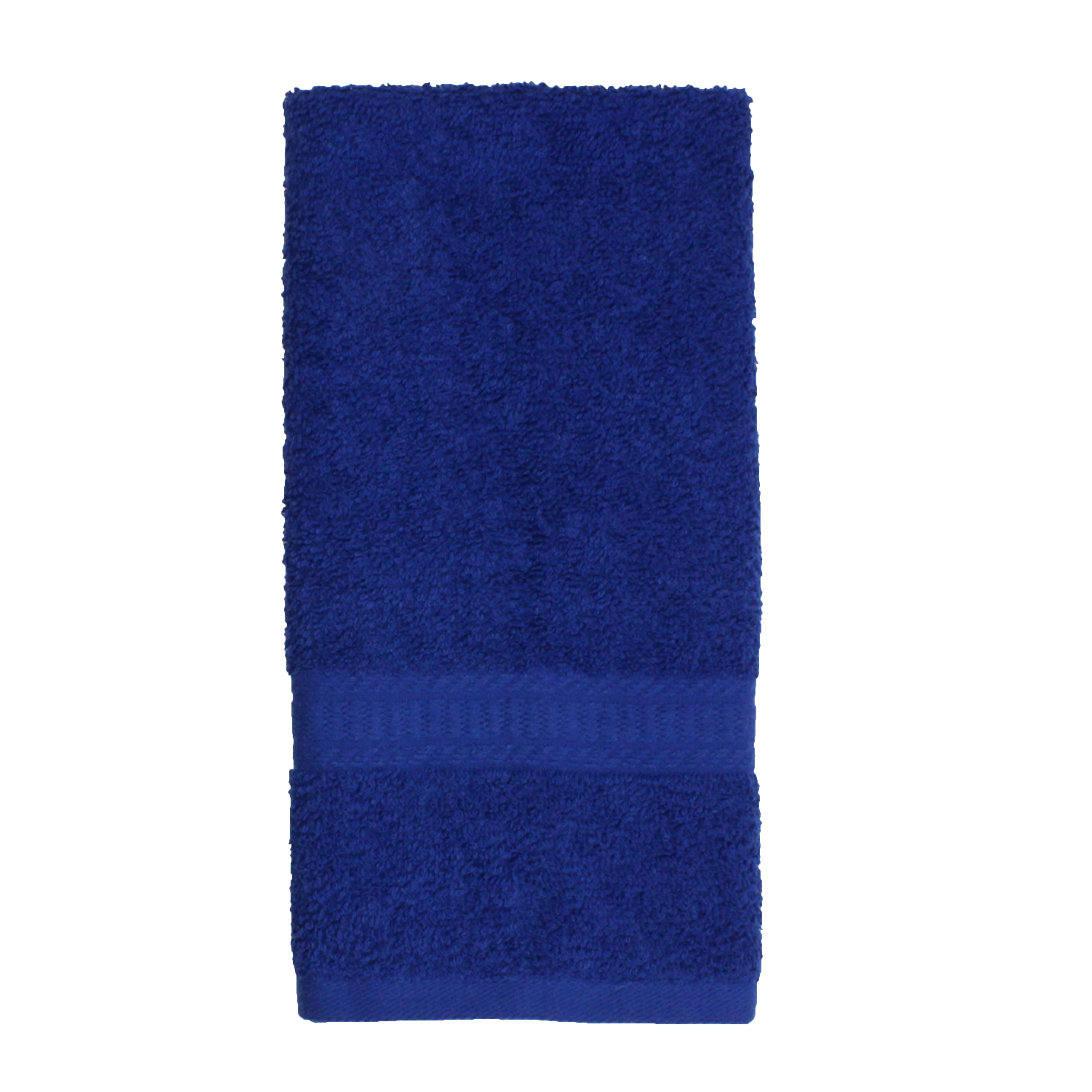 blue bathroom towels