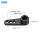 thumbnail image 2 of Brazo de servo de dirección de aleación de aluminio 25T negro para coche/barco/avión RC Accesorios 2 Pcs, 2 of 7