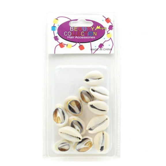 BEAUTY COLLECTION - Shell Hair Beads SMALL 15 Pieces