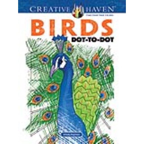 Creative Haven Birds Dot-to-dot, Arkady Roytman Paperback
