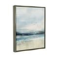 thumbnail image 3 of Stupell Brushed Ocean Seagulls Landscape Landscape Painting Gray Floater Framed Art Print Wall Art, 3 of 6