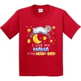 thumbnail image 3 of Inktastic I Love My Mama to the Moon and Back Cute Sheep Youth T-Shirt, 3 of 5