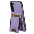 thumbnail image 3 of ELEHOLD Case for Samsung Galaxy S23 Plus, PU Leather Wallet Case with Card Slot & Kickstand & Magnetic Closure for Women Men,Purple, 3 of 6