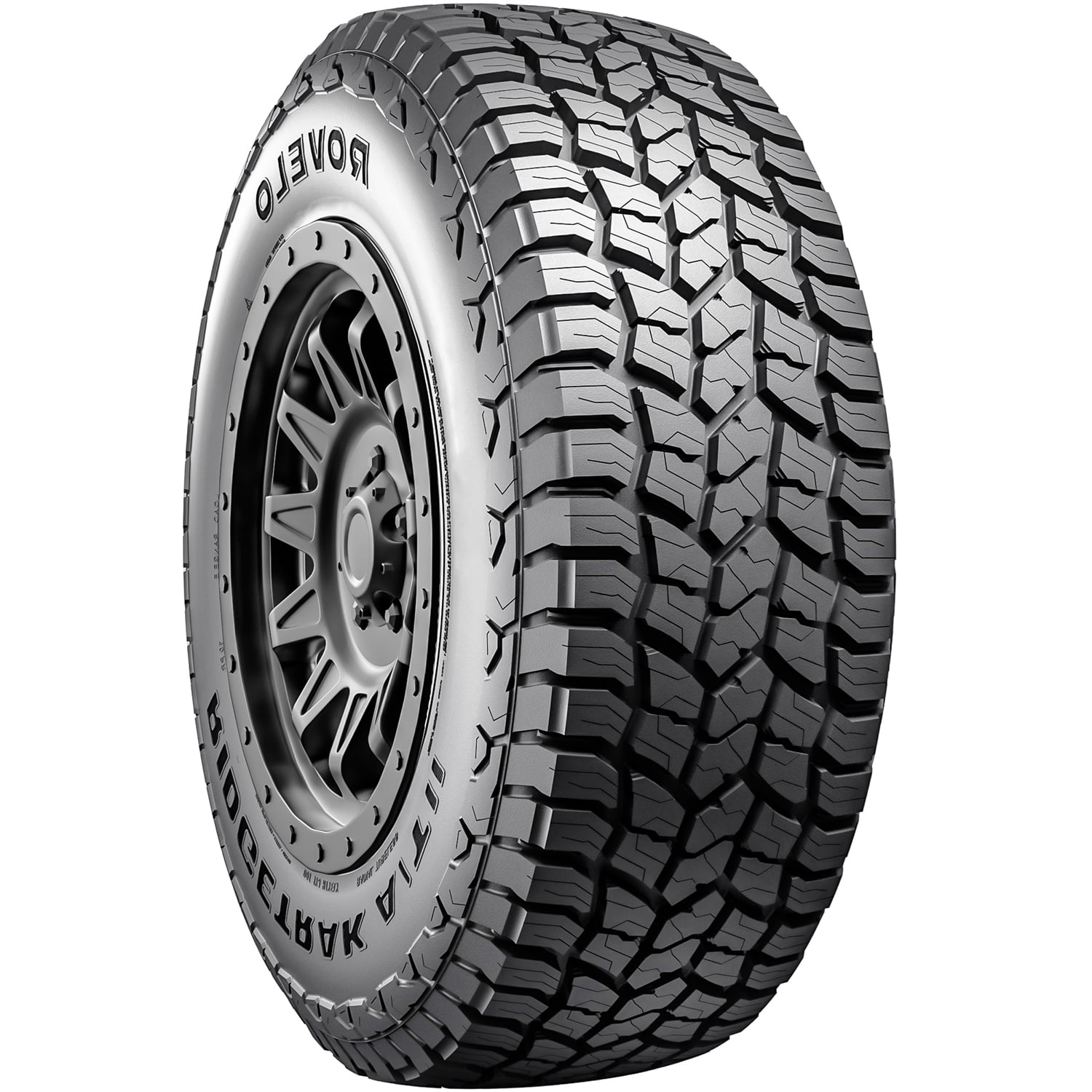Rovelo Ridgetrak A/T II 265/65R18 114T All Terrain Tire - Walmart.com