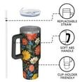 thumbnail image 4 of OBREWU Pioneer Flower Tumbler with Handle and Lid,Pioneer Flower 40oz Double Wall Vacuum Insulated Tumbler,Cups Gift for Women and Men, 4 of 7