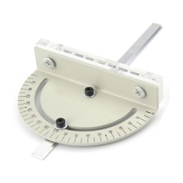 Aluminum Router Table Insert Plate W/Miter Gauge For Woodworking Benches Table Saw Multifunctional Trimmer Engraving Machine ,Woodworking Protractor