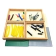 thumbnail image 2 of Montessori Toys Learning Activities Gift Early Education Toy Math Teaching Aids Sunnimix Cuentas Montessori, 2 of 8