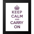 thumbnail image 2 of The British Ministry of Information 15x18 Black Modern Framed Museum Art Print Titled - Keep Calm and Carry On - Texture VI, 2 of 5