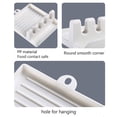 thumbnail image 6 of Fdelink Kitchen Rest with Drip Pad Heat Anti Slip Pp Food Safty Spoon Rest Holder for Stove Top Spoons Ladles Tongs White, Storage Organizer, Storage Racks and Shelving, 6 of 9
