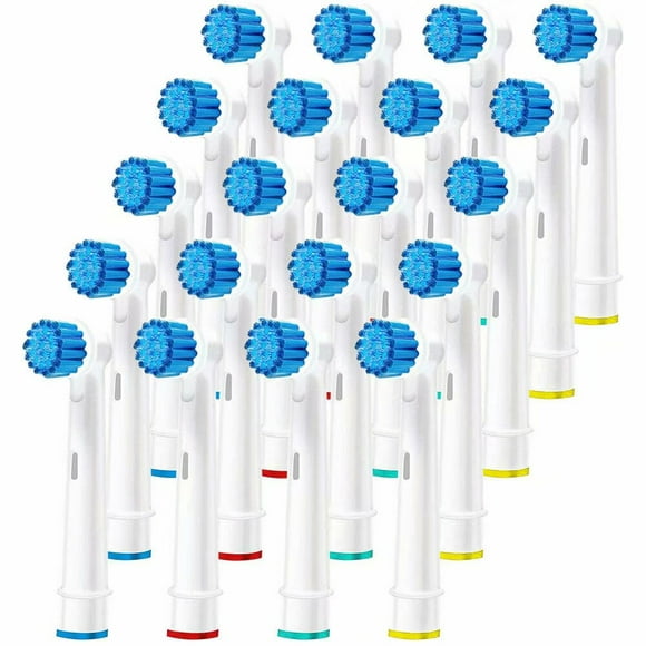 16 Heads Compatible With Braun Oral-B Vitality Rechargeable Toothbrush Cleaner