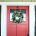 thumbnail image 6 of Village Lighting 24 in. Pre-Lit LED Wreath - Winter Frost, 6 of 8