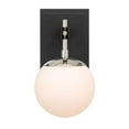 thumbnail image 4 of Varaluz Allie 1-Lt Bath - Black/Polished Nickel, 4 of 5