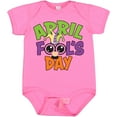 thumbnail image 3 of Inktastic April Fools Day with Funny Face Replacing O Boys or Girls Baby Bodysuit, 3 of 5