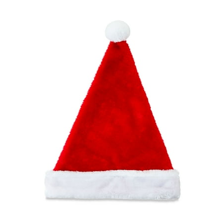 Classic Red & White Child Santa Hat, Polyester, 15", by Holiday Time