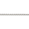 thumbnail image 2 of Sterling Silver 3mm Square Spiga Chain (22 X 3) Made In Italy qfc32-22, 2 of 5