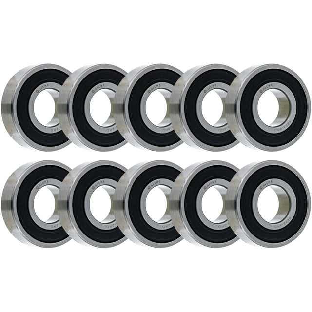 Niche Roulement de Roue 6203-2RDQE6 17x40x12mm Rangée Simple Gorge Profonde Lot de 10 519-CBB2211R