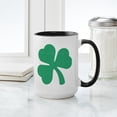 thumbnail image 4 of CafePress - Irish Shamrock - 15 oz Ceramic Large White Novelty Mug, 4 of 4