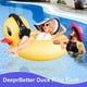 thumbnail image 4 of Flotador inflable DeepRBetter para piscina con forma de pato, con luces, para adultos y niños, 4 of 7