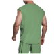 thumbnail image 3 of pstuiky Camisetas sin mangas para hombre, Camiseta deportiva sin mangas de cuello redondo, informal, de secado rápido, con botones y elástico, de color liso, para hombre Chaleco para hombre m, 3 of 5