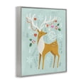 thumbnail image 3 of Stupell Industries Cottage Tis The Season Reindeer Gray Framed Giclee Art, 16 x 20, by Irene Chan, 3 of 8