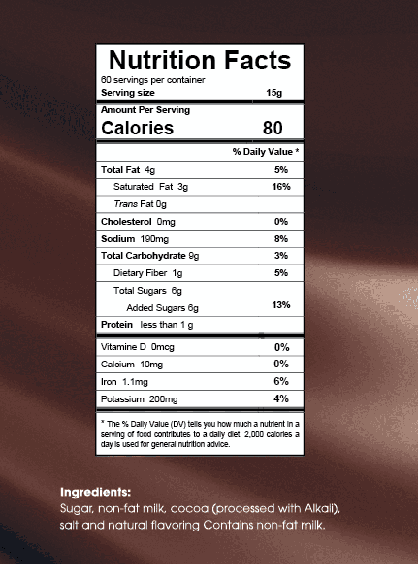 Mountain High All Natural Hot Chocolate 