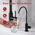 thumbnail image 6 of SUMERAIN Drinking Water Faucet for Kitchen Sink, Kitchen Water Filter Faucet SUS 304 Lead-Free Stainless Steel for Reverse Osmosis or Water Filtration System Matte Black Finish, 6 of 11