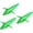 Green, variant on Trolling Bird Teaser Lures 5inch 1.34oz Saltwater Fishing Accessories Blue 3pcs