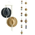 thumbnail image 1 of Hat Hanger Space-saving Decorative Handmade Bohemian Wall Hanging Hat Holder with Tassels for Home, 1 of 8