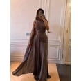 thumbnail image 5 of Women'S Brief Elegant Mermaid Sleeveless Gowns Formal Evening Dress Grayish XXL, 5 of 8