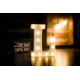 thumbnail image 2 of LED Marquee Letter Light Up Name Sign Lámpara de letras de control remoto para boda Fiesta de cumpleaños Lámpara de Navidad alimentada por batería Home Bar Decoración Sincero  Hogar, 2 of 3