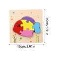 thumbnail image 3 of Meggemo Wooden 3D Puzzle Toy Three Dimensional Jigsaw Set for Adult Home Leisure Brain Training Hobby Collection Decor Gift, 3 of 8