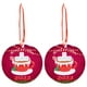 thumbnail image 1 of Regalo de Navidad para ella Regalo para Navidad Colgante Árbol de Navidad Decoración 2PCS Wmkox8yii  fhajkh4728, 1 of 8