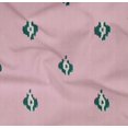 thumbnail image 4 of oneOone Organic Cotton Poplin Twill Fabric Abstract Ikat Print Fabric BTY 42 Inch Wide, 4 of 4